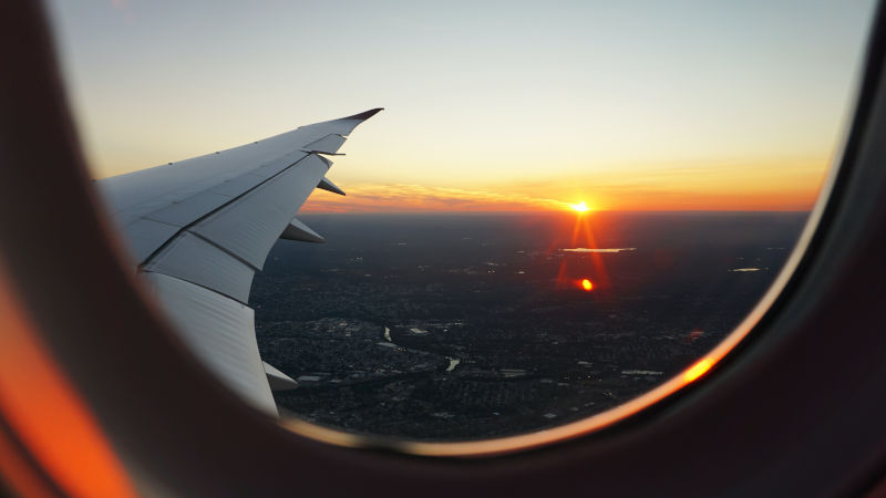 Plane window